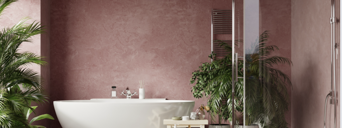 Pink Bath Room
